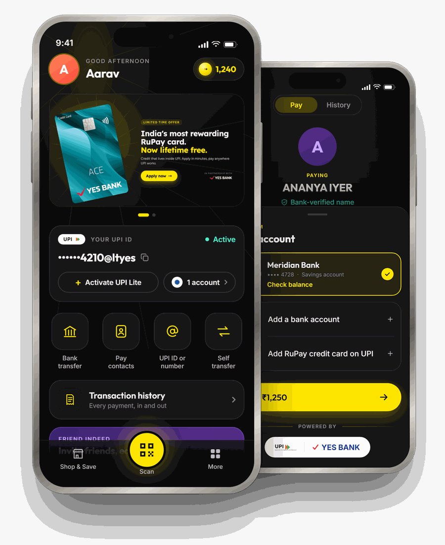 Light App Mockups